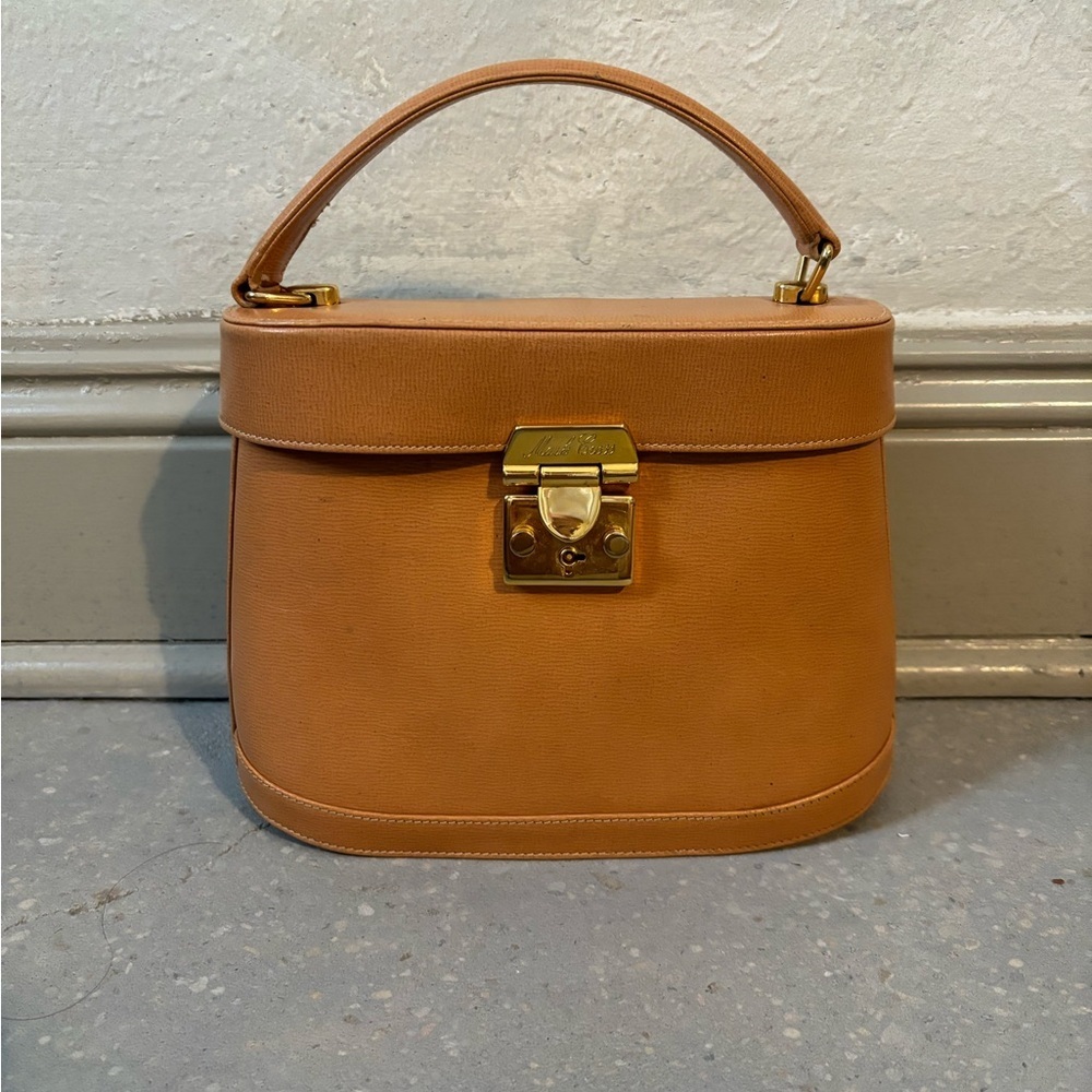 Mark Cross Benchley Saffiano-leather